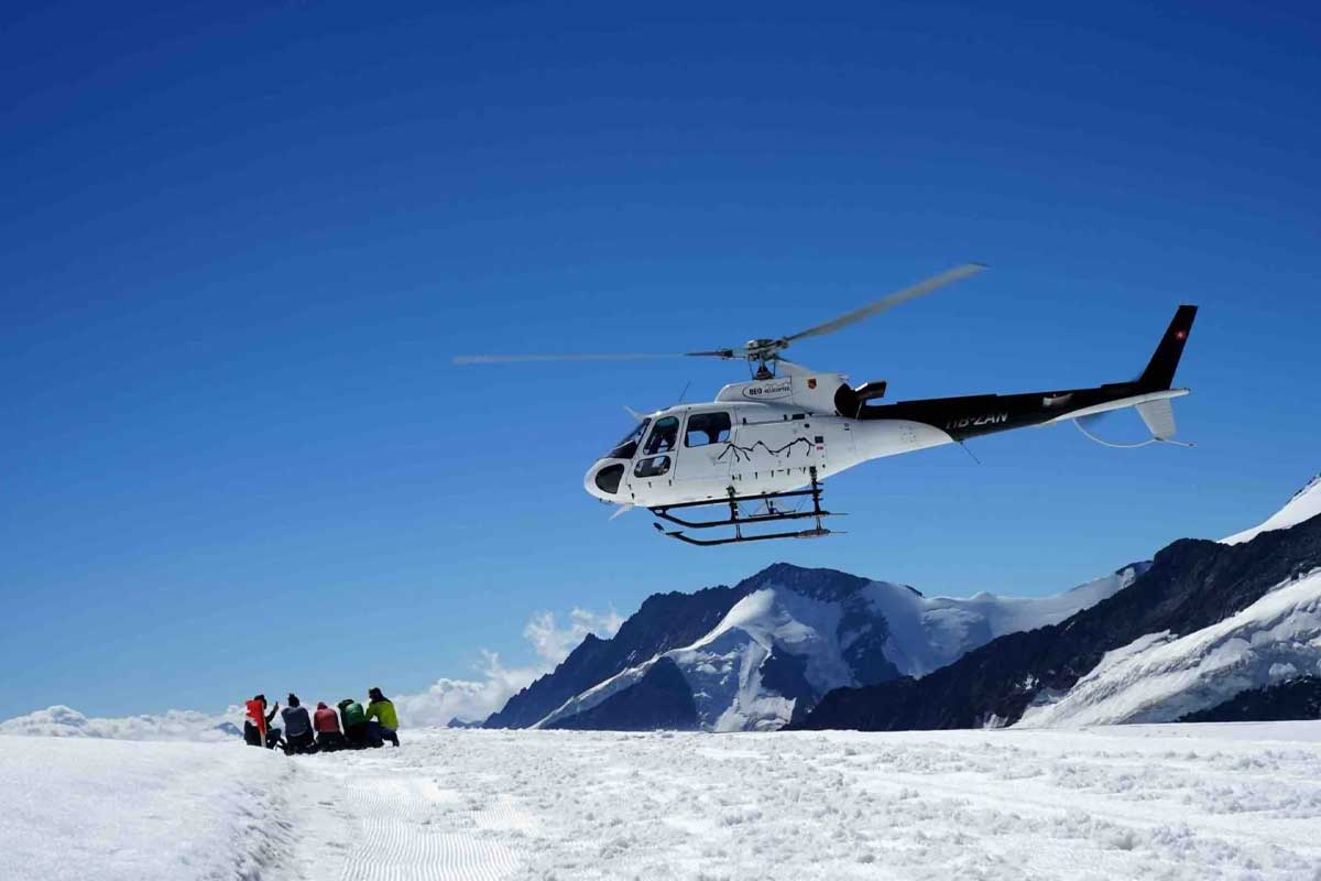 Heli Flight In Everest Region