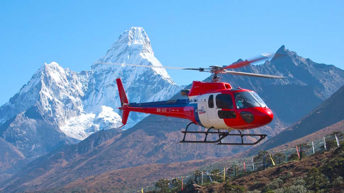 Everest Base Camp Helicopter Flight