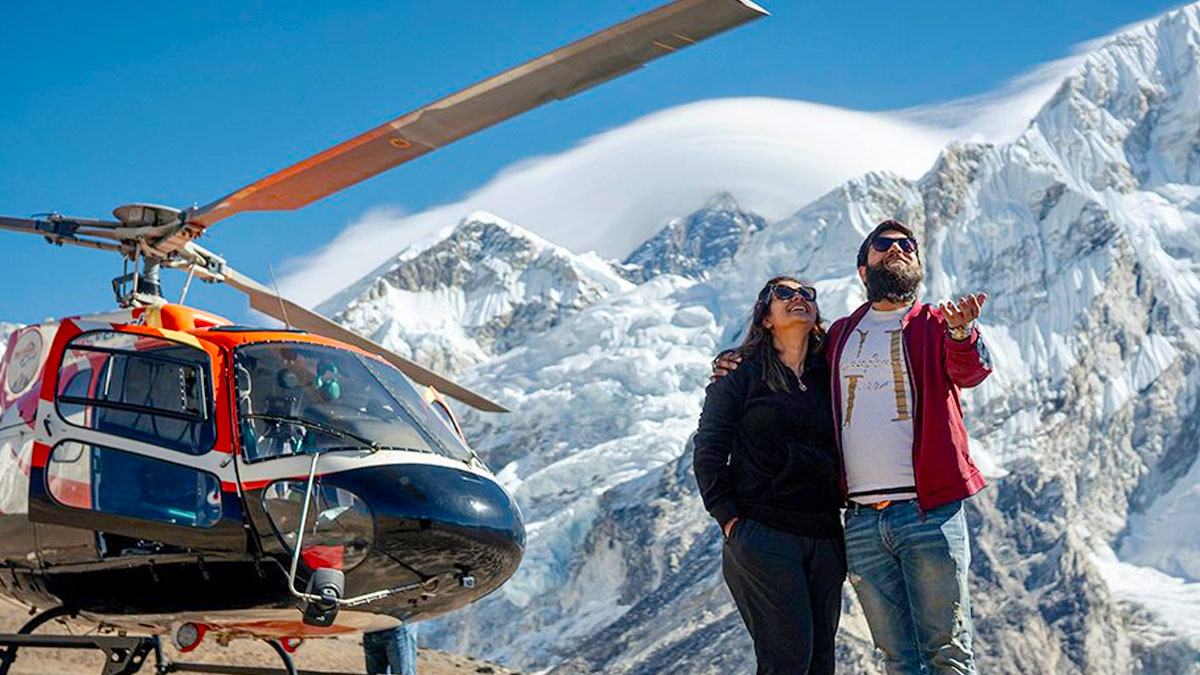 Honeymoon Helicopter Tour In Nepal